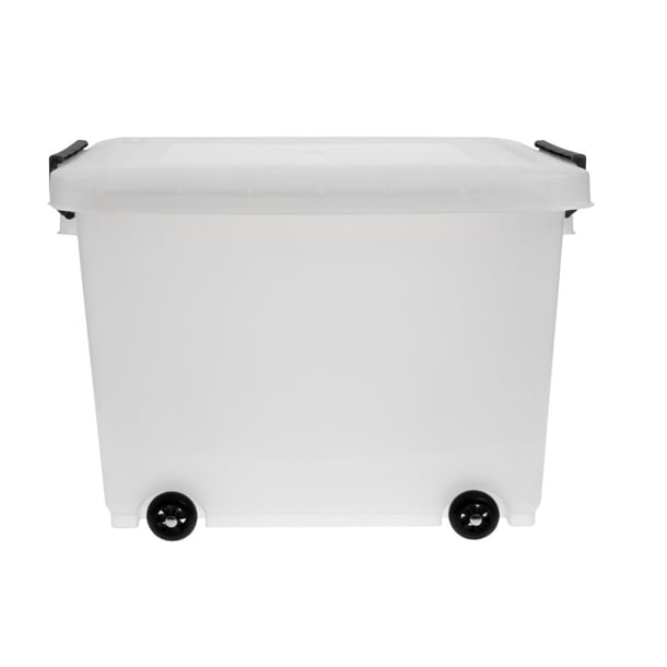 Araven Mobile Food Storage Bin with Lid j245