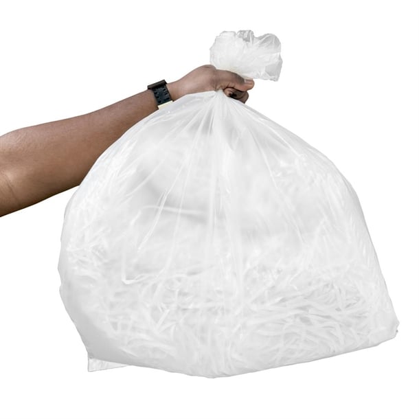 Jantex Heavy Duty Bin Bags Clear 45Ltr (100 Pack) ja176