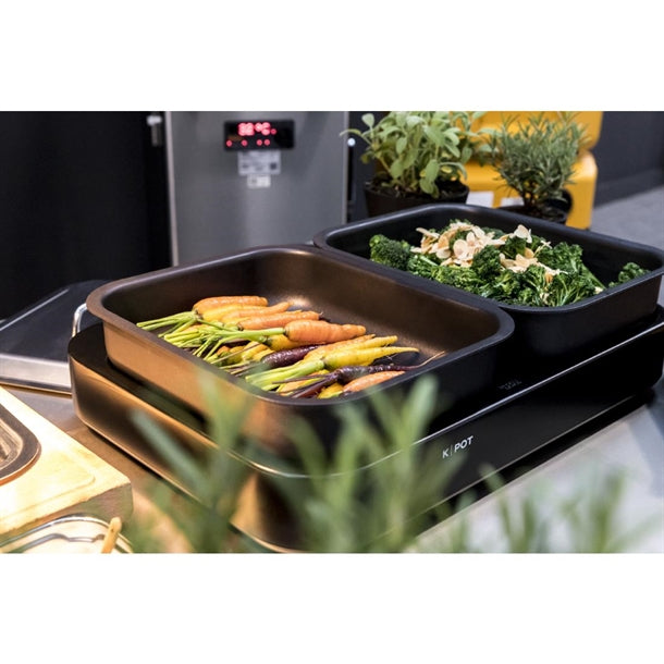 Rieber K-Pot Buffet Serving Station Stainless Steel 1/1GN CH-800 jb153