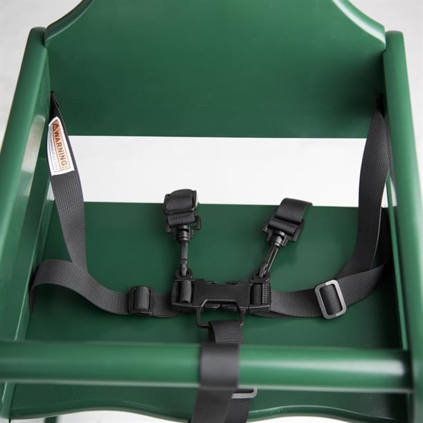 Bolero Wooden Highchair Forest Green jb368