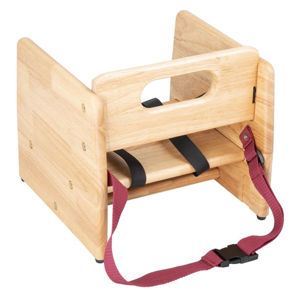 Bolero Booster Seat Natural Wood jb529