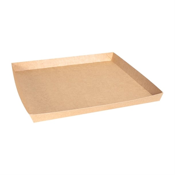 Notpla 10" Pizza Trays - Kraft (350 Pack) jb803