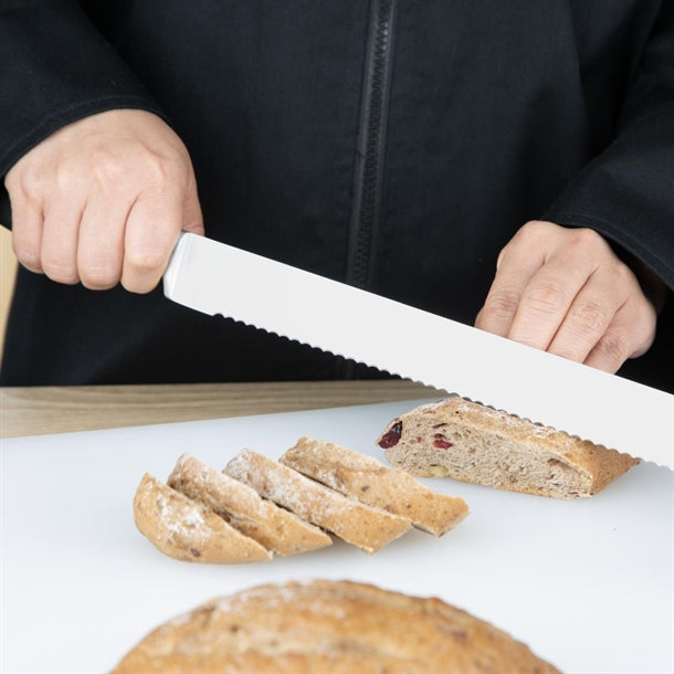 Vogue Soft Grip Serrated Slicer 30cm jb995