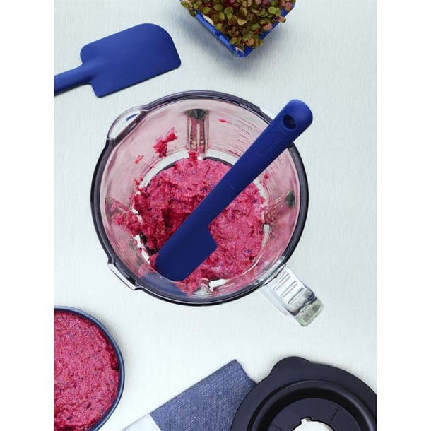 Deglon Stop Glisse Half Maryse Blue Heat Resistant Spatula 250mm jc767
