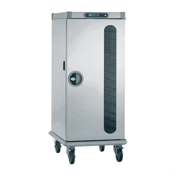 Tournus Roll'Service Heated Banquet Cart Glazed Stainless Steel Door 15x GN 2/1 507452AS jc865