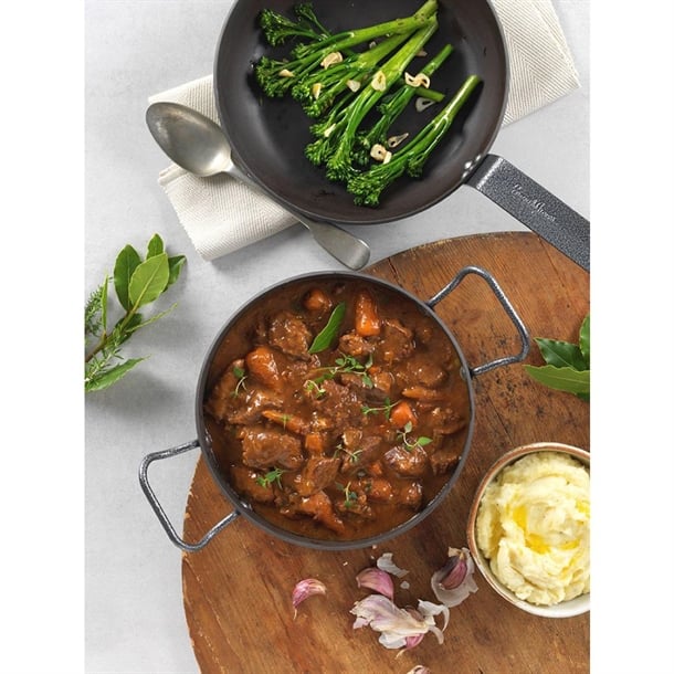 Samuel Groves Professional Seasoned Carbon Steel Pan 22cm jc893