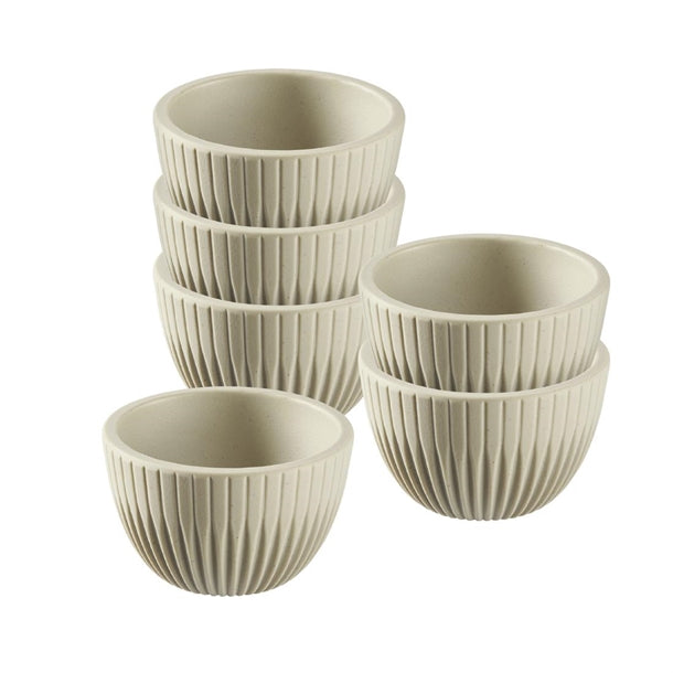APS Lineo Dip Bowls Grey 30ml (6 Pack) jd165