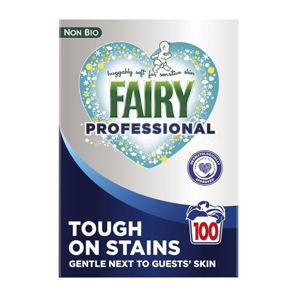 Fairy Professional Non-Bio Laundry Powder 100 Washes 5.5kg jd465