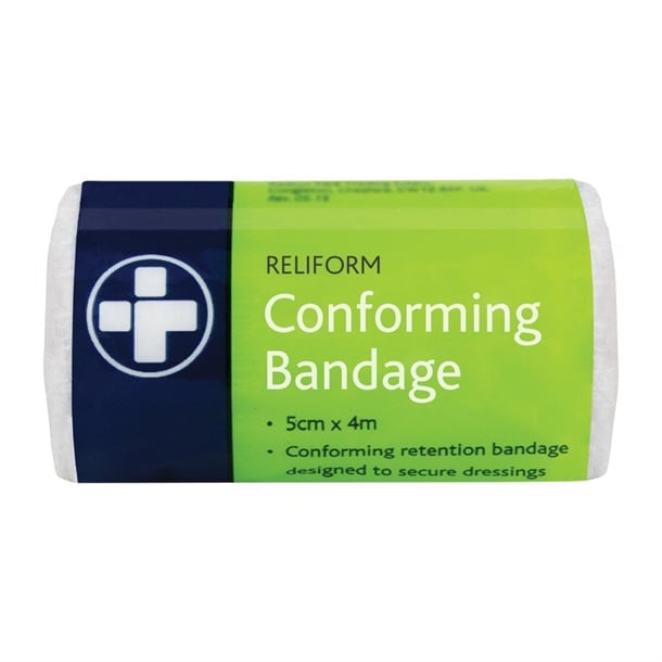 Reliform Conforming Bandages 5cm x 4m (10 Pack) jf019