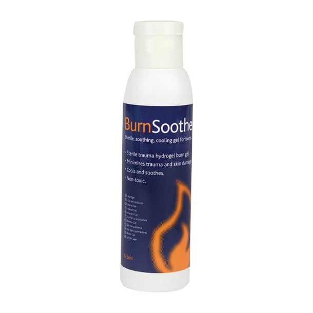 BurnSoothe Burn Relief Gel Bottle 125ml jf038