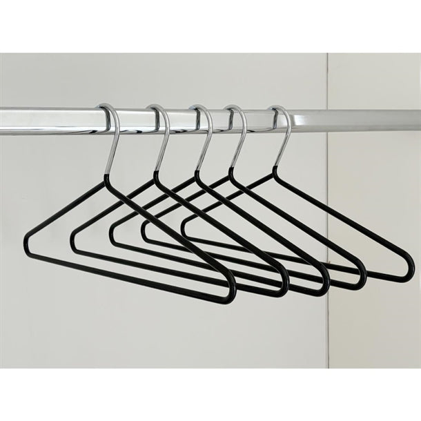 Commercial Hangers Heavy Duty Anti Slip Chrome Hangers (25 Pack) jf079