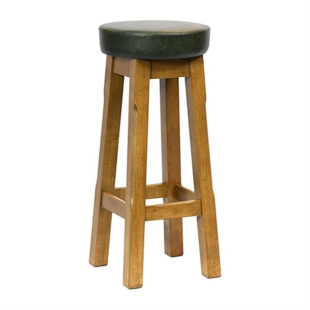 Everyday Wessex Weathered Oak High Stool with Bison Cedar Seat (2 Pack) jf973