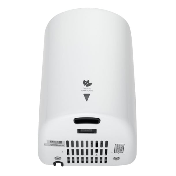 Dryflow Turboforce Hand Dryer White TF01 jk148