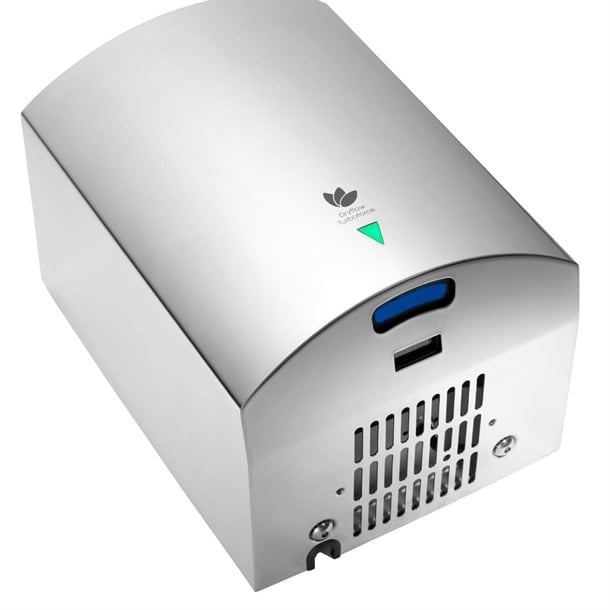 Dryflow Turboforce Hand Dryer Polished Chrome TF02 jk150