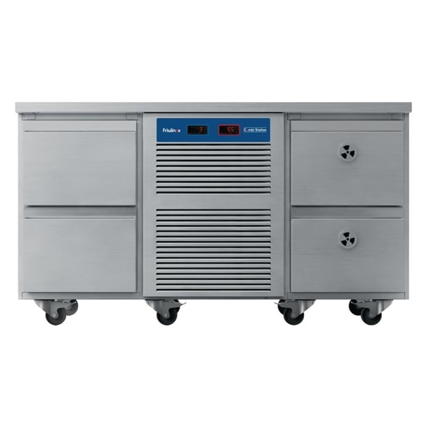 Friulinox CS22 Combi Station Chilled and Heated Drawer Counter jk164