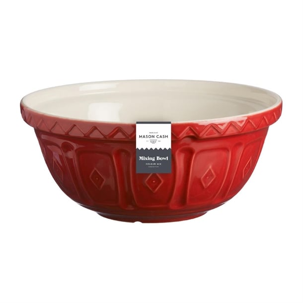 Mason Cash Mixing Bowl Red 29cm jk317