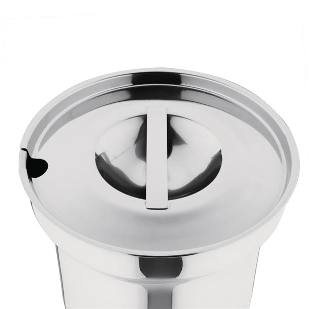 Vogue Bain Marie Pot with Lid 22cm k081