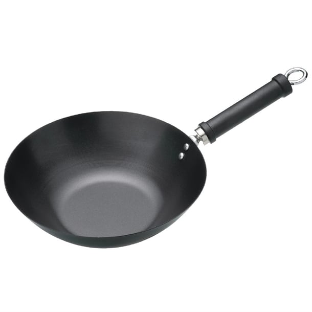 Kitchen Craft Non Stick Flat Base Wok 305mm k249