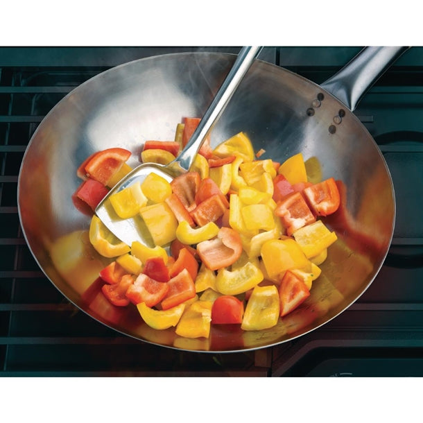 Vogue Mild Steel Round Base Wok 356mm k299