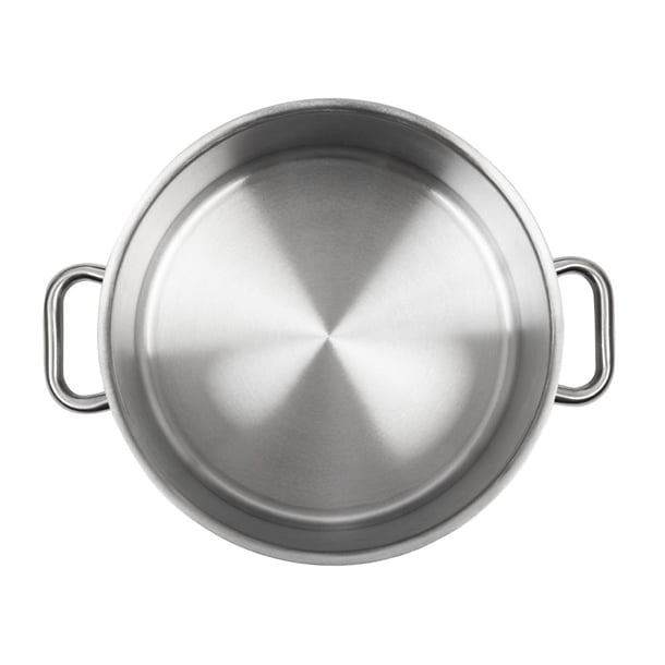 Matfer Bourgeat Excellence Stainless Steel Casserole Pan 24cm k790