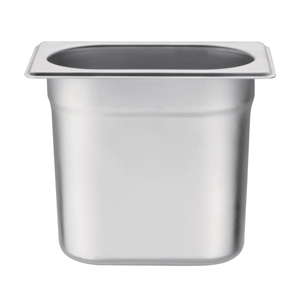 Vogue Stainless Steel 1/9 Gastronorm Tray 150mm k826