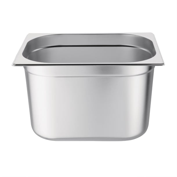 Vogue Stainless Steel 1/2 Gastronorm Tray 200mm k932