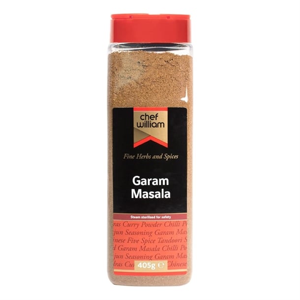 Chef William Garam Masala 405g ka022