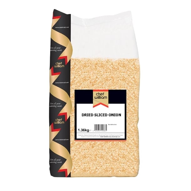 Chef William Sliced Onion 1.36kg ka034