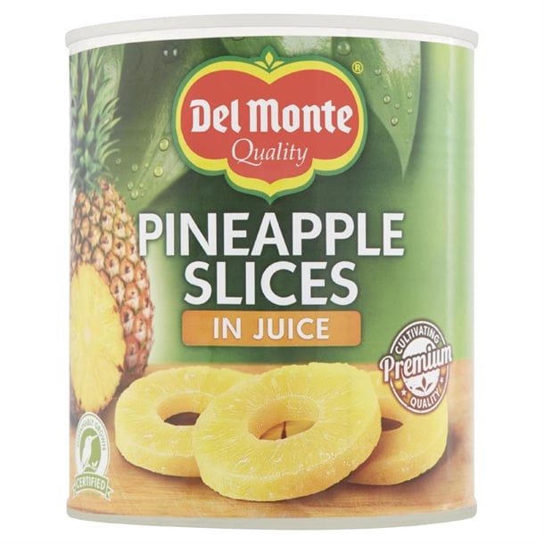 Del Monte Pineapple Slices in Juice 820g ka077