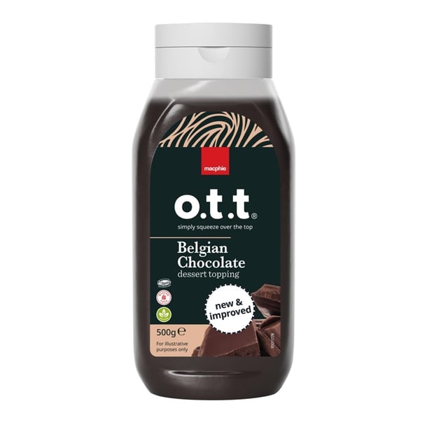 Macphie O.T.T Chocolate Dessert Topping 500g ka102