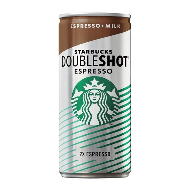 Starbucks Doubleshot Espresso Iced Coffee Cans 200ml (12 pack) ka190