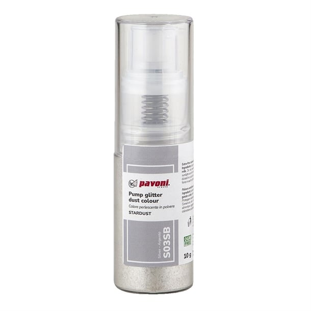 Pavoni Spray Pump Stardust Silver 10g ka352