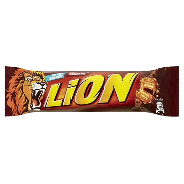 Nestle Lion Bar Milk Chocolate Bars 50g (36 Pack) ka554