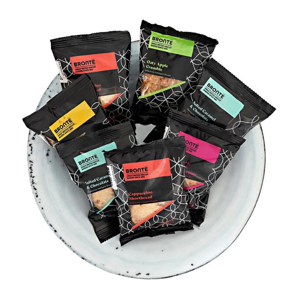 Bronte Luxury Mini Packs Assorted Biscuits 5 Varieties 30g (100 Pack) ka641