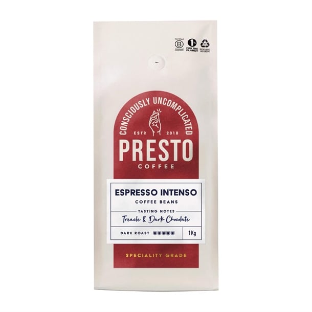 Presto Coffee Espresso Intenso Coffee Beans 1kg ka731
