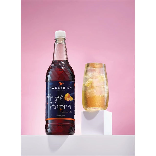Sweetbird Fusions Syrup Mango & Passionfruit Added Vit B ka755