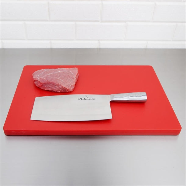 Vogue Chinese Cleaver Stainless Steel 21cm l259