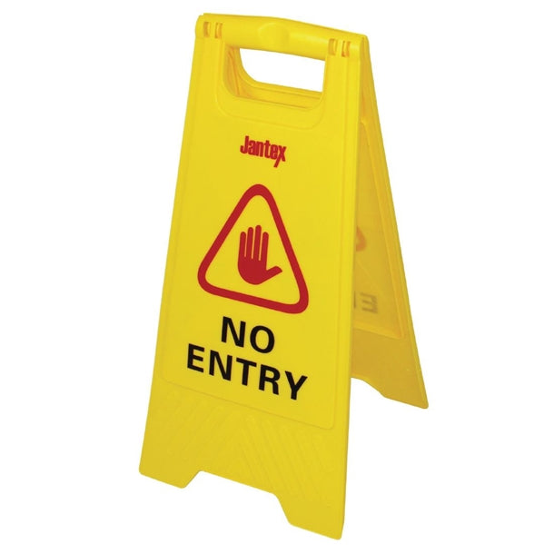 Jantex No Entry Safety Sign l434