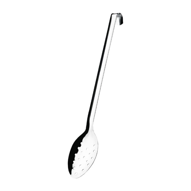 Vogue Long Perforated Spoon with Hook 16" l672