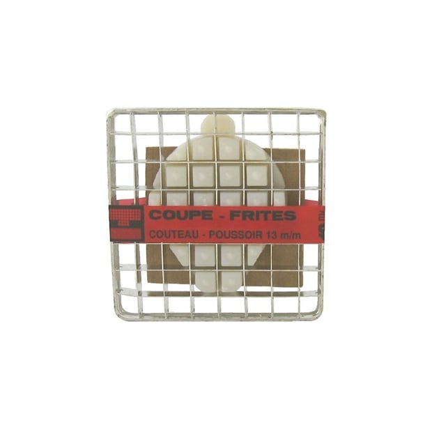 Kit Blade & Pusher (13 x 13mm) for Tellier Potato Chipper n660
