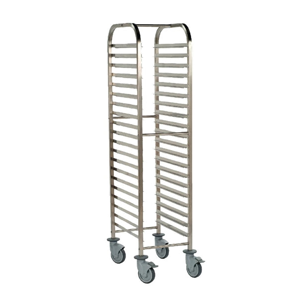 Matfer Bourgeat Full Gastronorm Racking Trolley 20 Shelves p473