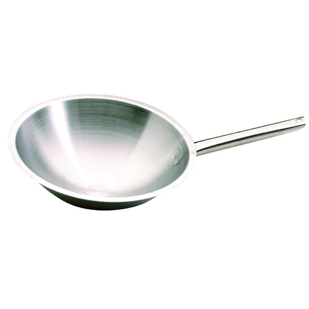 Matfer Bourgeat Stainless Steel Tradition Plus Wok 35cm p481