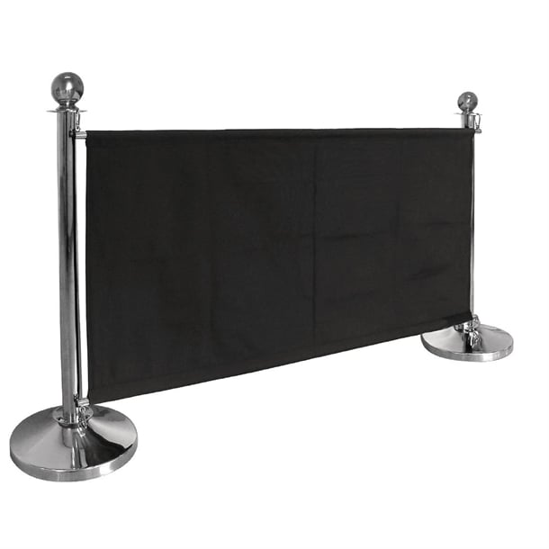 Bolero Stainless Steel Ball Top Barrier Post s651