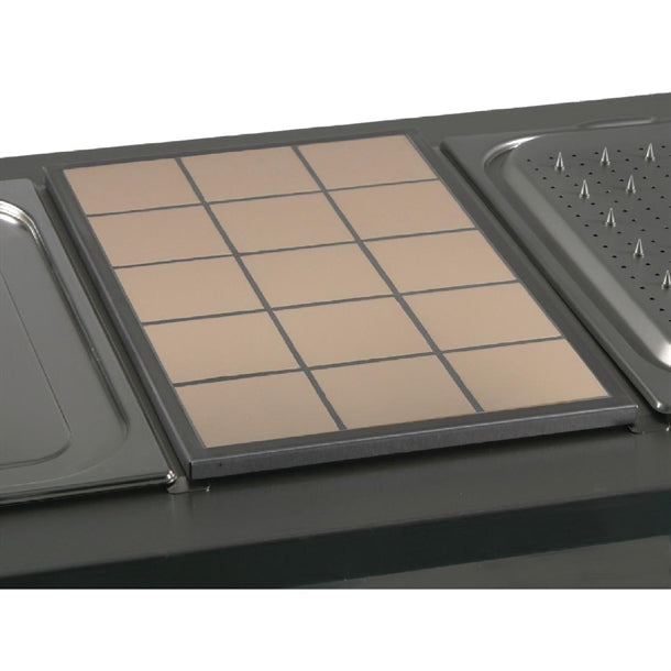 Victor Caribbean Heated Bain Marie Topper - Tiled Insert t773