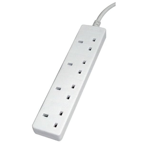 Extension Lead 4 Way Multi Socket u363