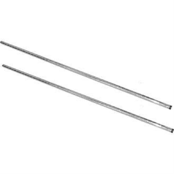 Vogue Chrome Upright Posts 1270mm (2 Pack) u887
