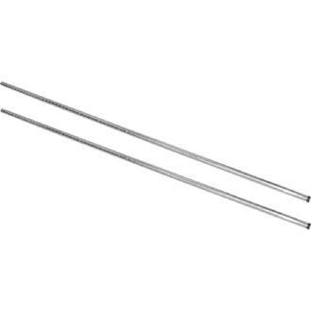Vogue Chrome Upright Posts 1830mm (2 Pack) u888