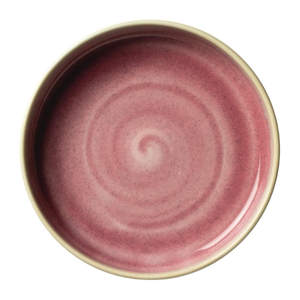 Steelite Aurora Vesuvius Rose Quartz Trays Round 140mm (12 Pack) vv2563