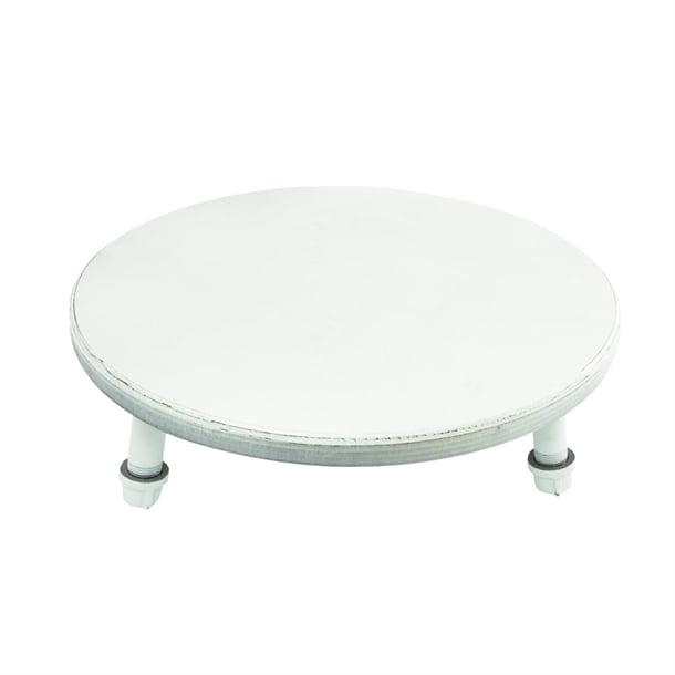 Steelite Aged White Pipe Stand Short Legs 355x95mm vv3461
