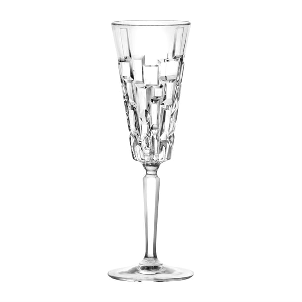 RCR Cristalleria Etna Champagne Flute 190ml (12 Pack) vv3793